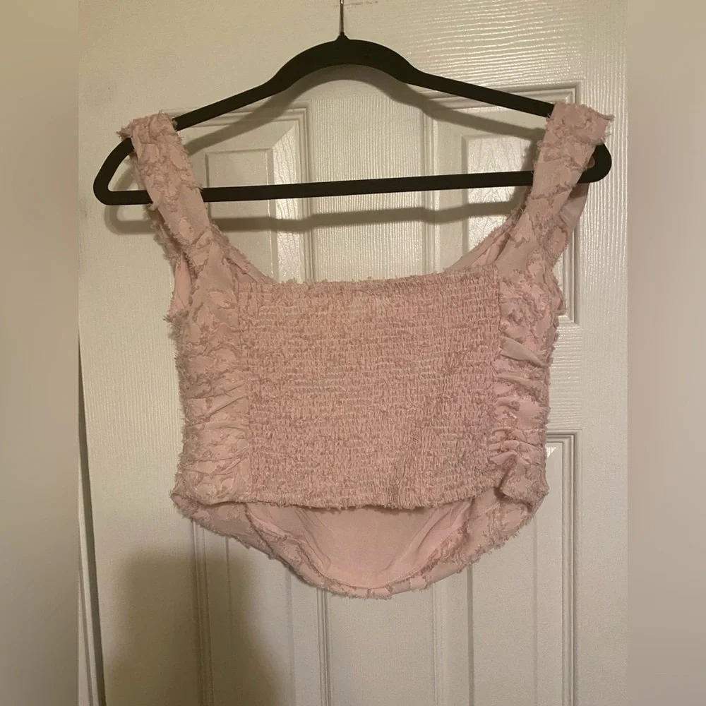 Free People Blush Crop Top